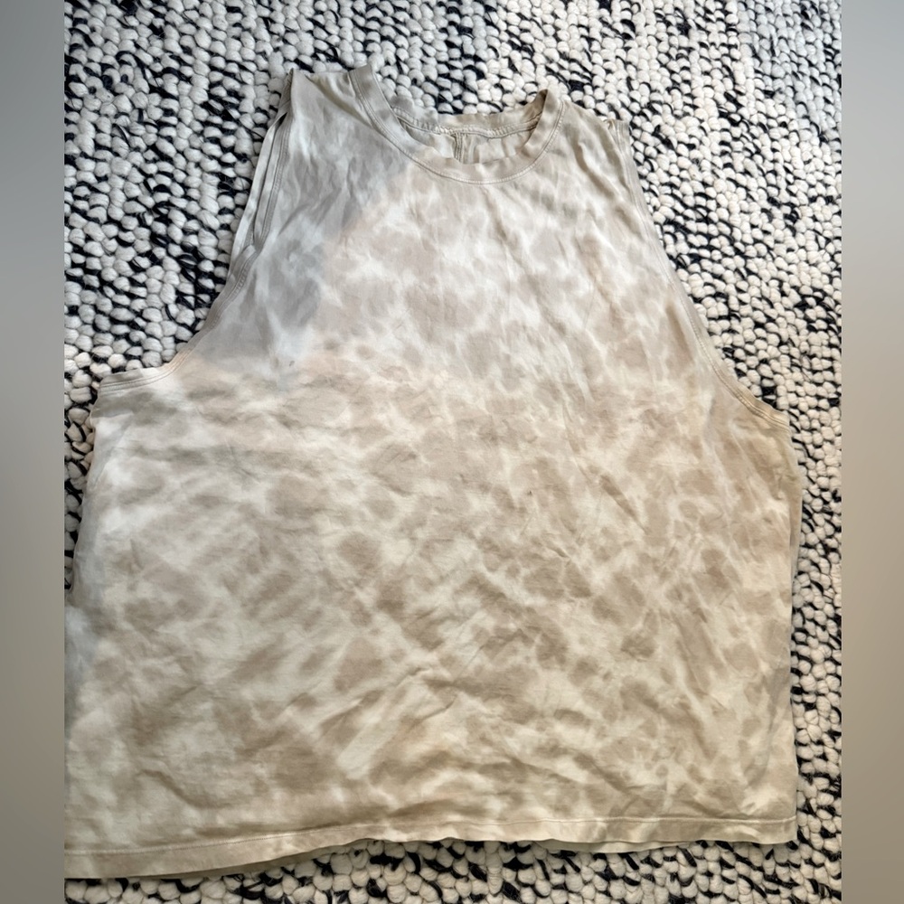 lululemon athletica Cream Tank Top